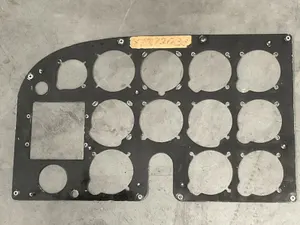 Cessna 172 Instrument Shock Panel P/N 0513286-9